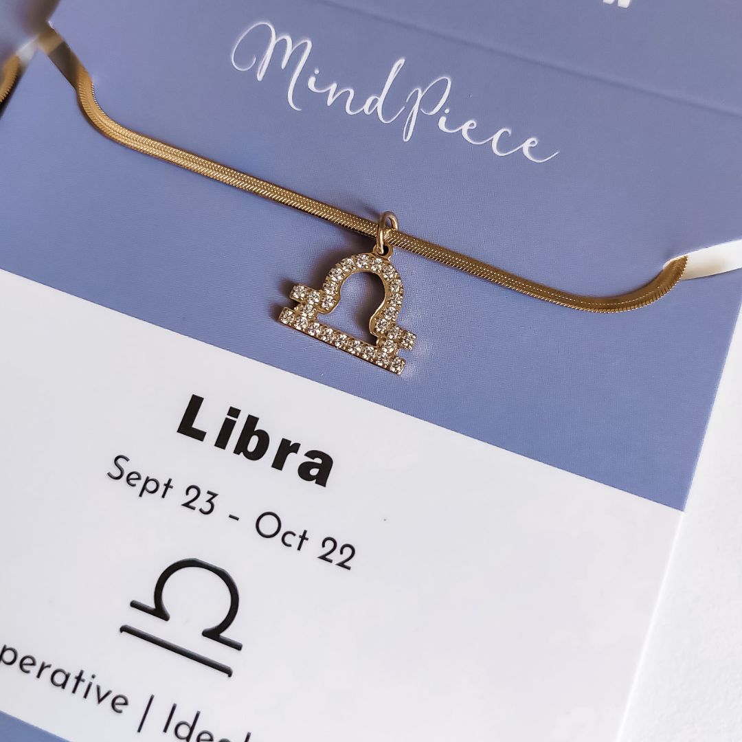 Necklace zodiac sign (12 signs)