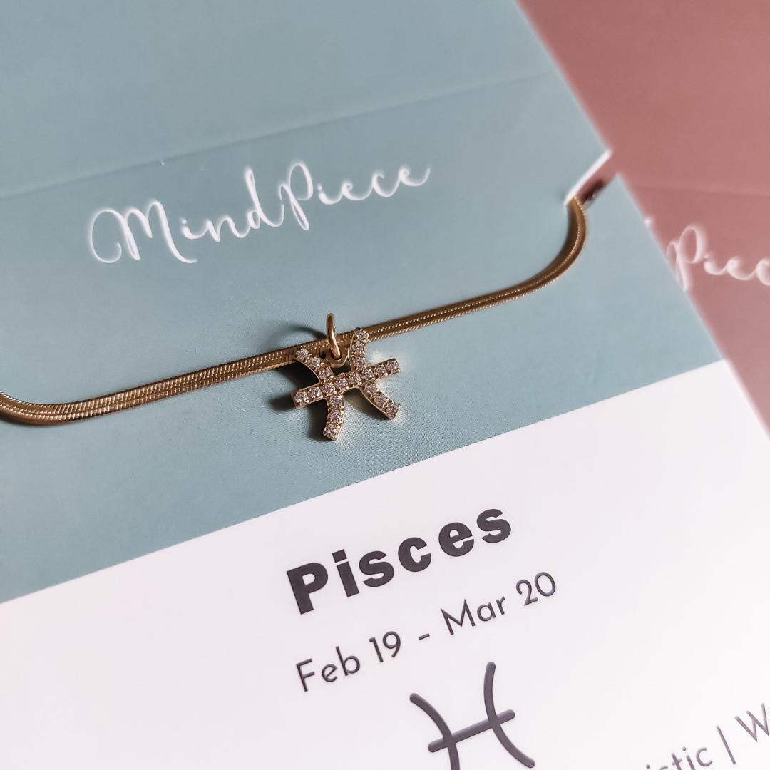 Necklace zodiac sign (12 signs)