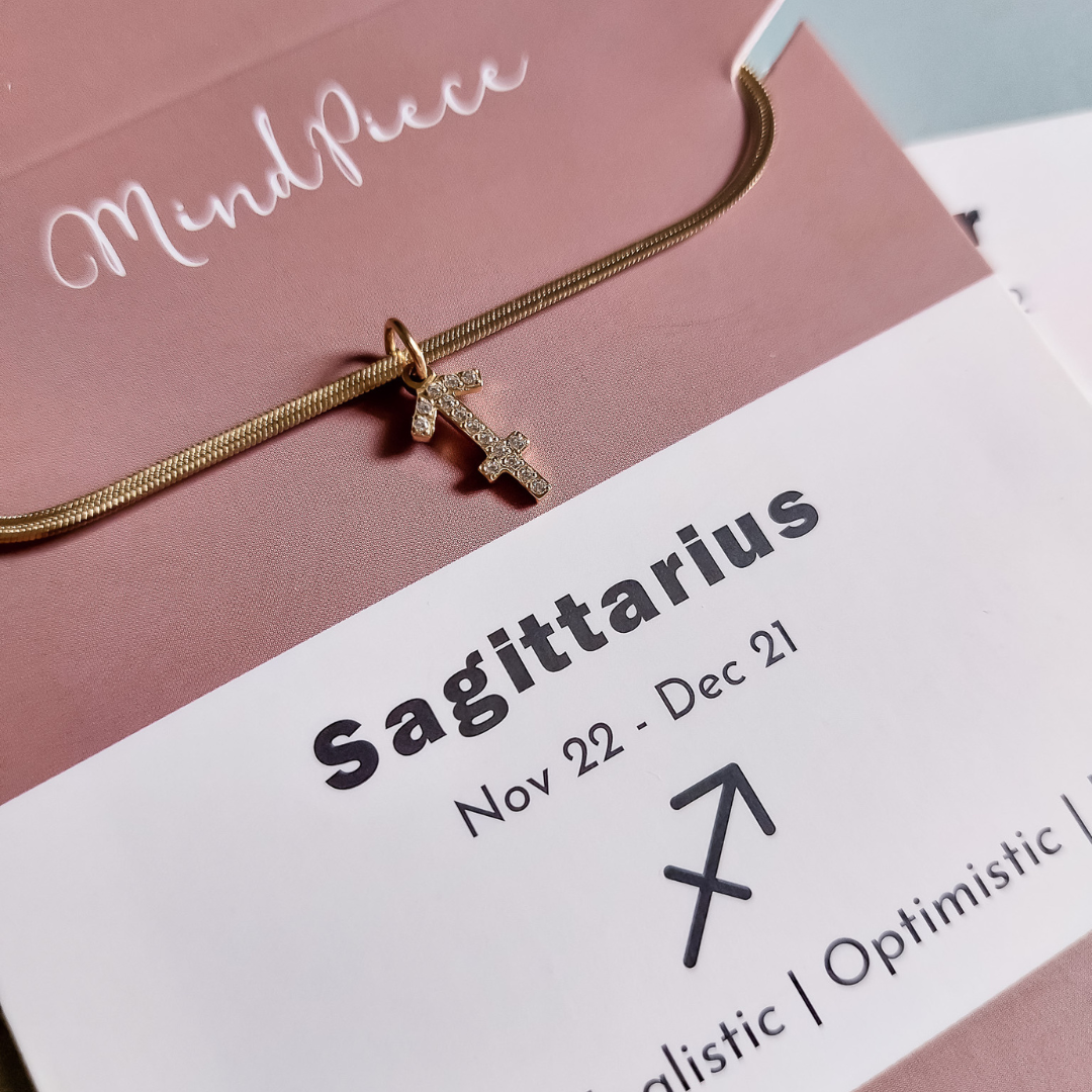 Necklace zodiac sign (12 signs)
