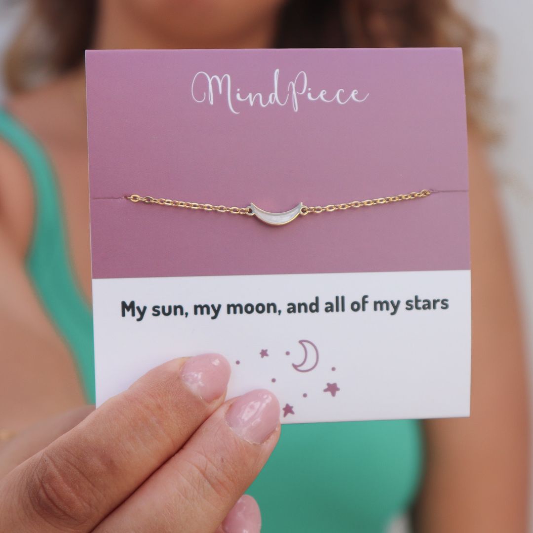 Bracelet moon pearl
