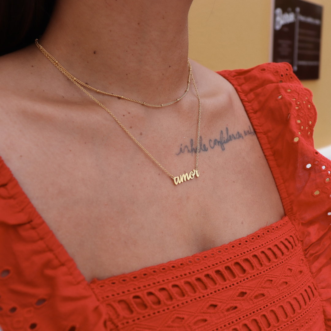Necklace amor