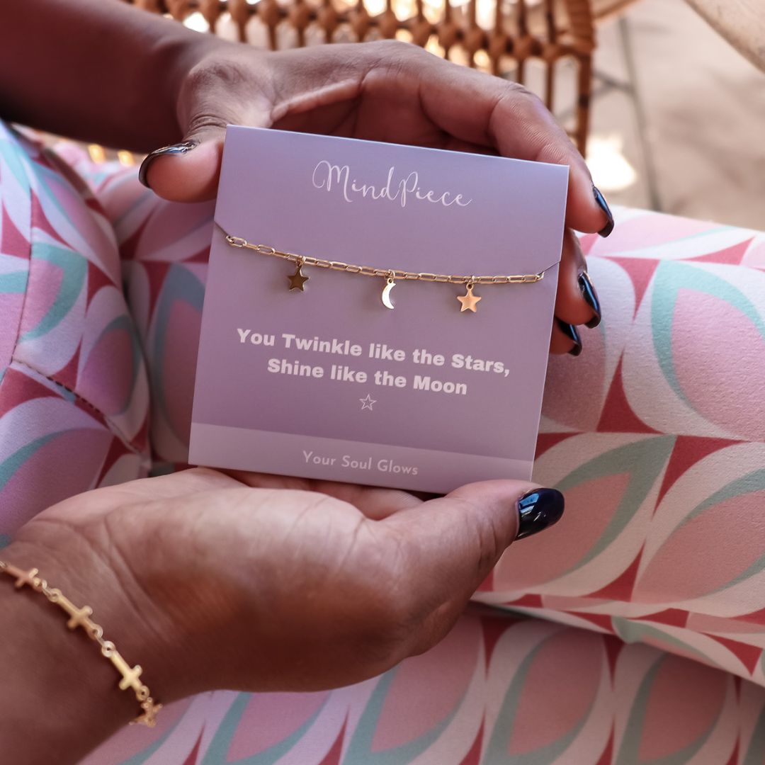 Bracelet moon + stars