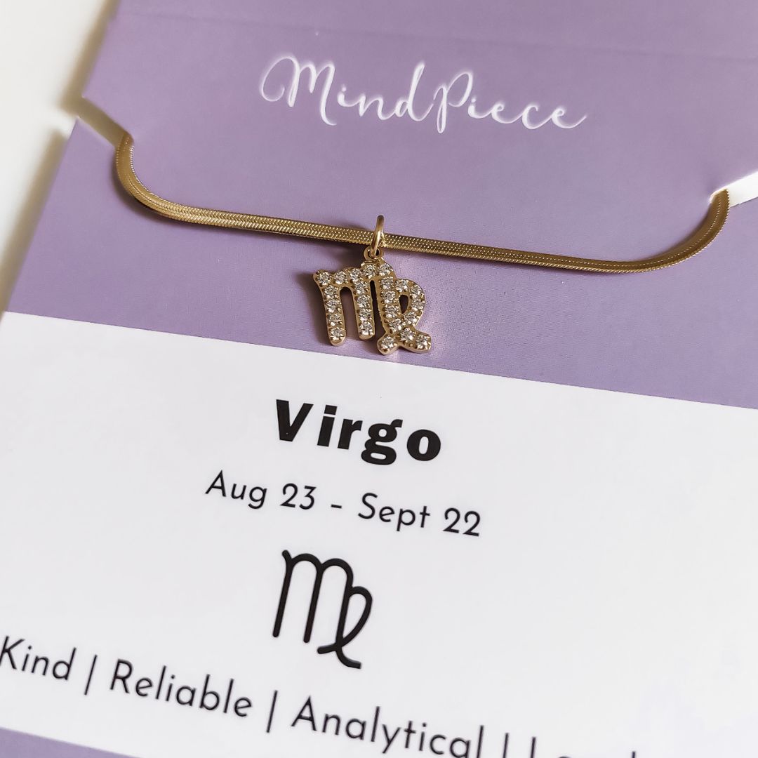 Necklace zodiac sign (12 signs)