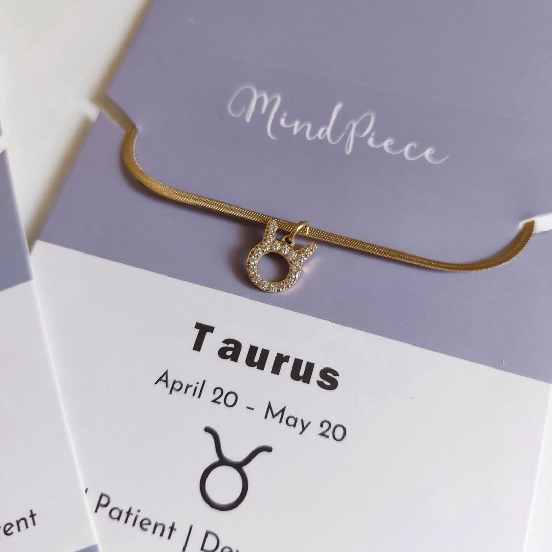 Necklace zodiac sign (12 signs)