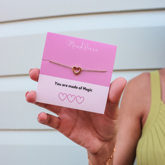 Bracelet open heart